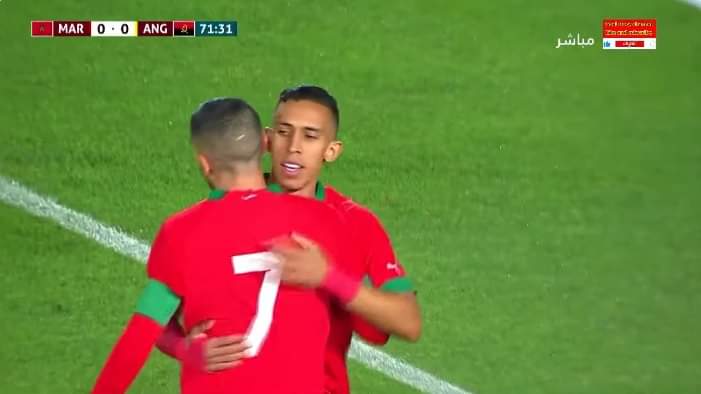 رحيمي يقود المنتخب المغربي للفوز على أنغولا بهدف نظيف