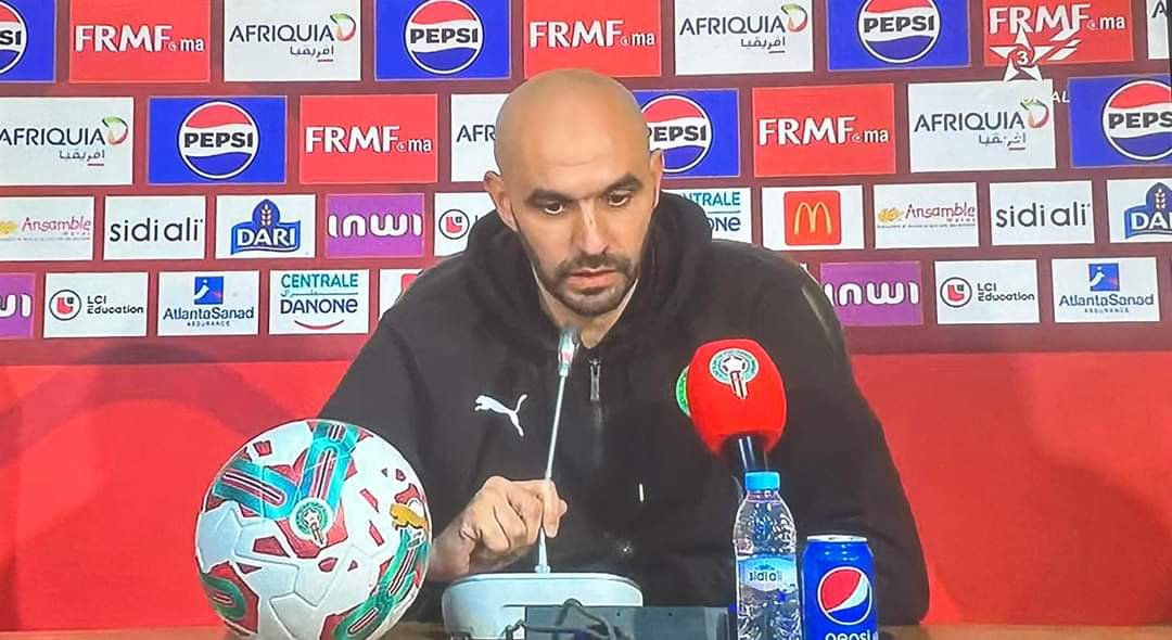 الركراكي: مواجهة موريتانيا ستكون مهمة وسعيد جدا بأداء إبراهيم وبن الصغير ورحيمي