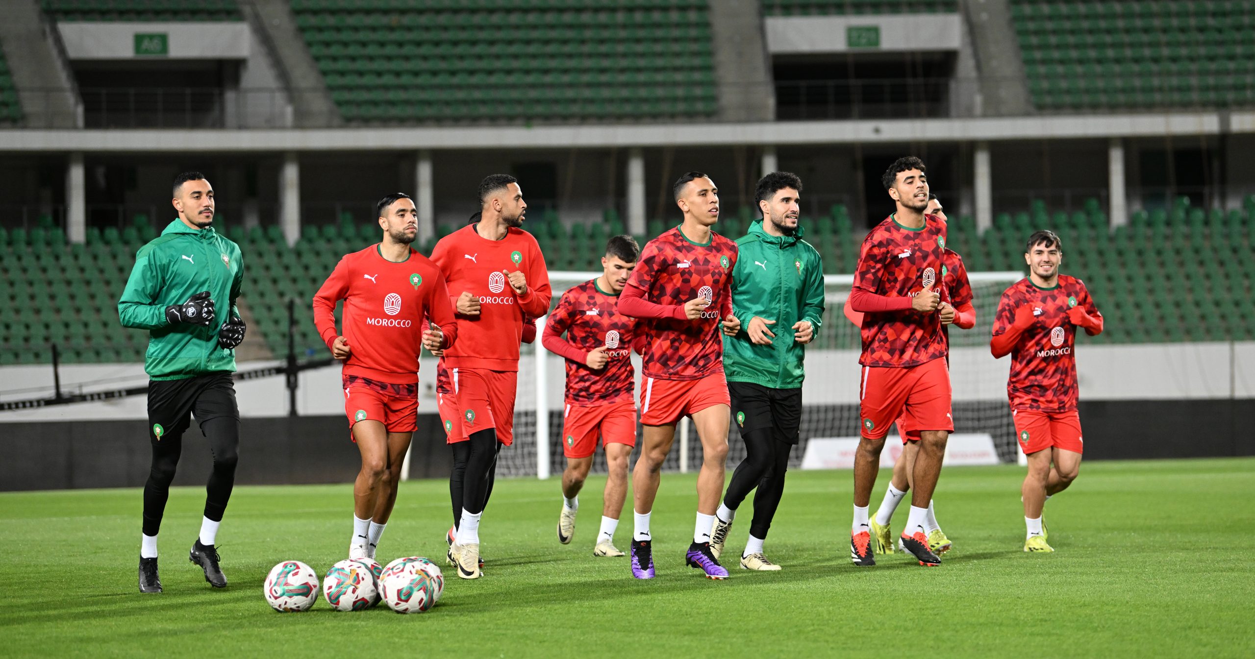 المنتخب الوطني الأول يستعد للقاء نظيره الموريتاني الودي
