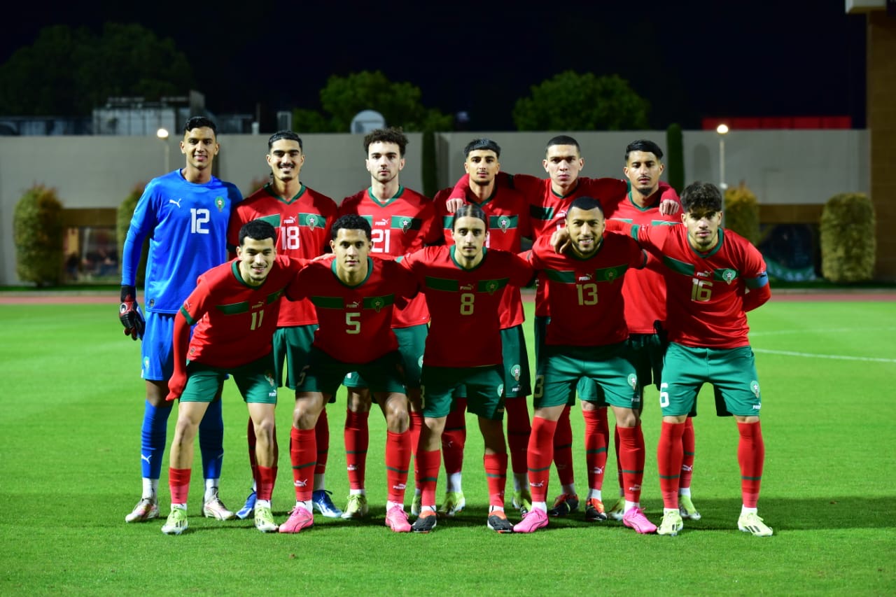 المنتخب الوطني الأولمبي ينهزم في لقاء ودي أمام نظيره الأوكراني
