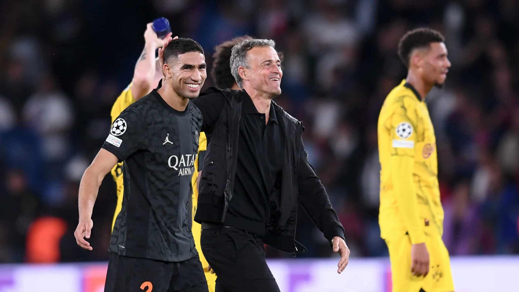 إنريكي يفتح أبواب الألعاب الأولمبية لأشرف حكيمي