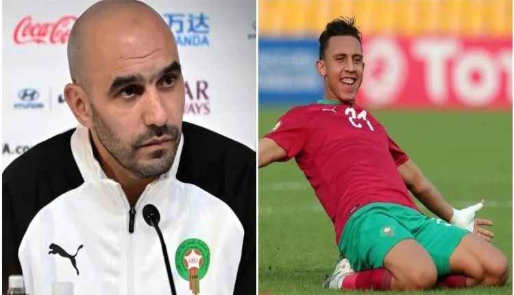 وليد الركراكي يفاجئ سفيان الرحيمي بعد تألقه امام النصر ..