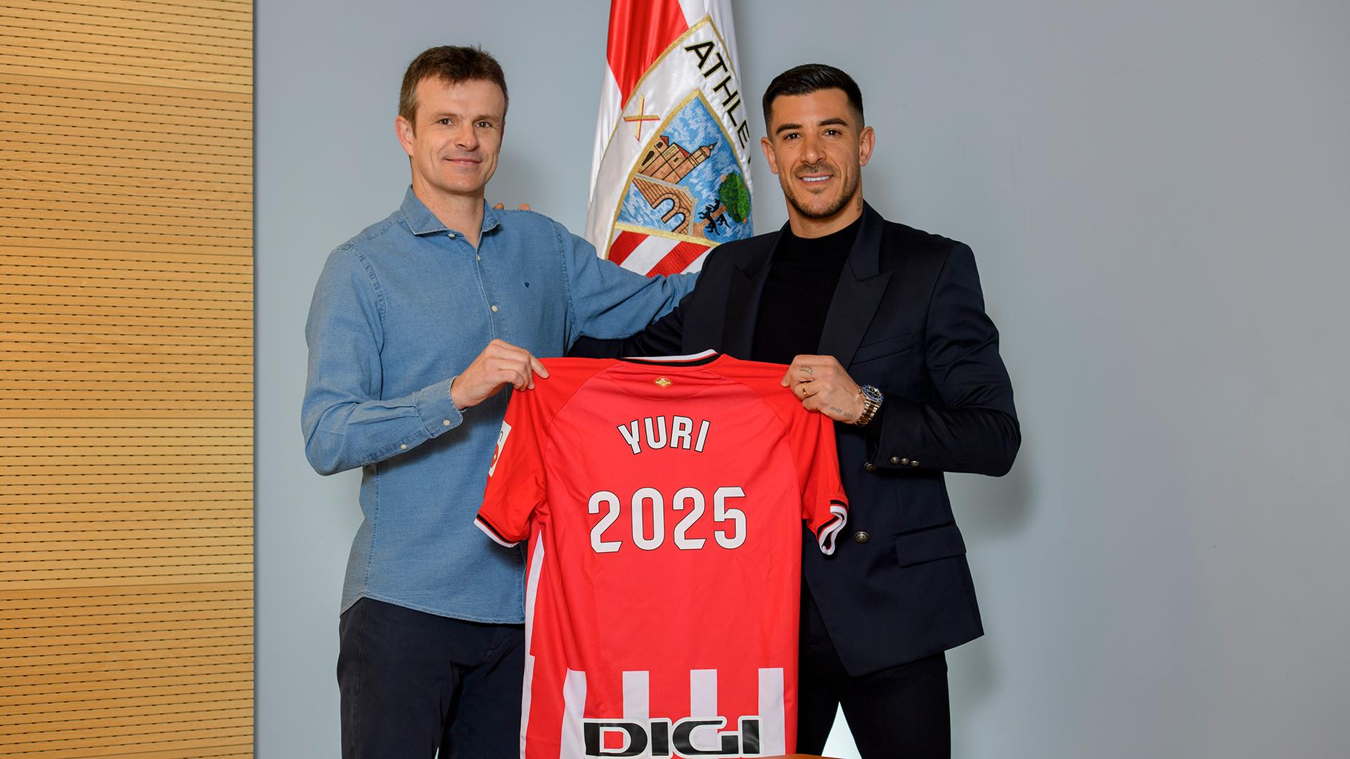 بلباو يجدد عقد لاعبه يوري بيرتشيتشي حتى 2025