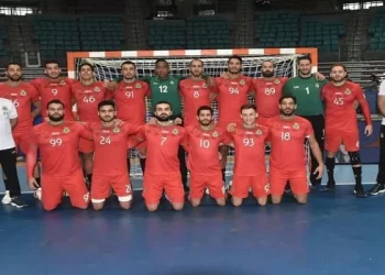 المنتخب الجزائري لكرة اليد ينسحب من المباراة ضد المغرب بسبب خريطة المملكة القميص