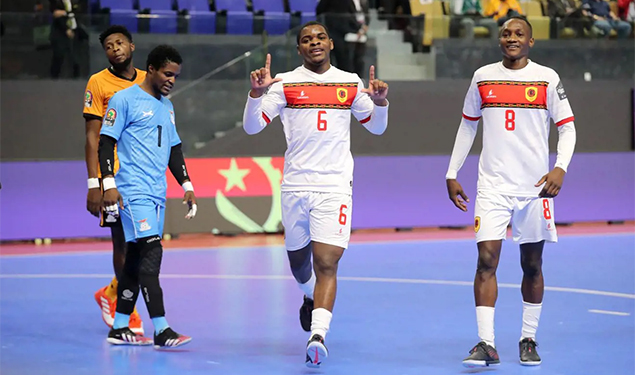 أنغولا تفوز على مصر (7:3) وتتأهل لنهائي كأس أفريقيا للفوتسال تنتظر الفائز من مباراة الأسود أمام ليبيا
