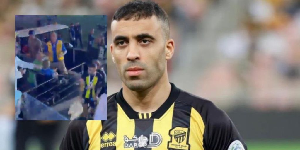 عقوبة منتظرة لحمد الله بعد شجاره مع مشجع الهلال