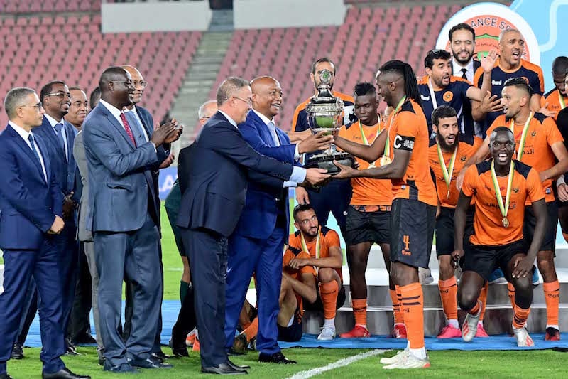 فوزي لقجع  يهنئ النهضة البركانية بعد التأهل إلى نهائي الكونفدرالية