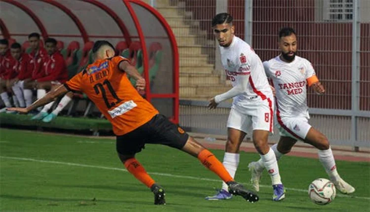 نهضة بركان يفوز على المغرب التطواني في مؤجل البطولة برو .. 