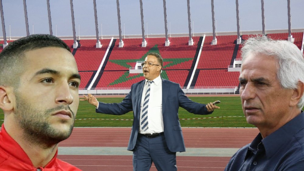 لقجع يشكف حقيقة إقالة وحيد خليلوزتش بسبب حكيم زياش