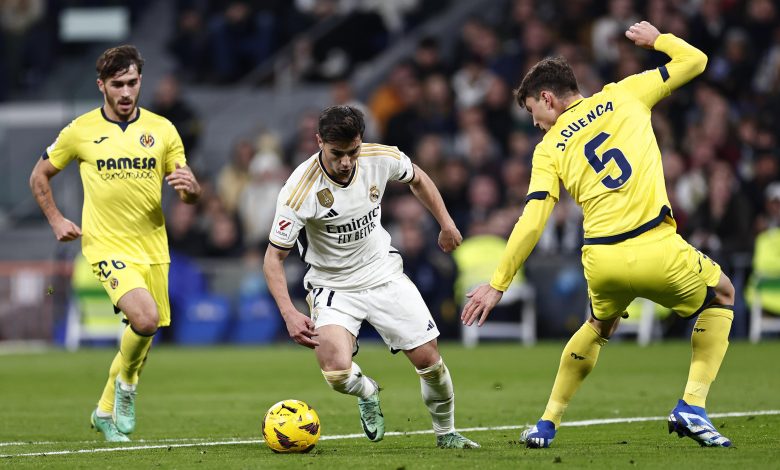 بتمريرتين حاسمتين..  إبراهيم دياز يقود ريال مدريد الى تعادل مثير أمام فياريال