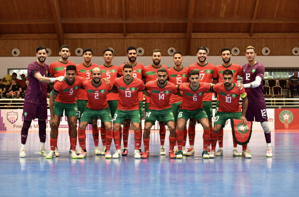  المنتخب المغربي لكرة القدم داخل القاعة يحتل المركز السادس عالميًا في تصنيف الفيفا