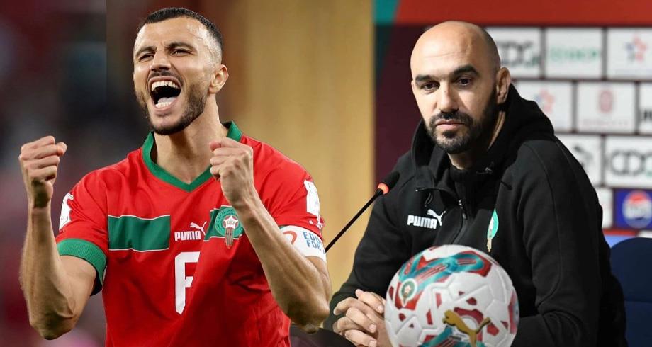 الركراكي يكشف أسباب عودة سايس:”وجوده معنا مهم لأنه يقدم إضافة متميزة لكتيبة الأسود”
