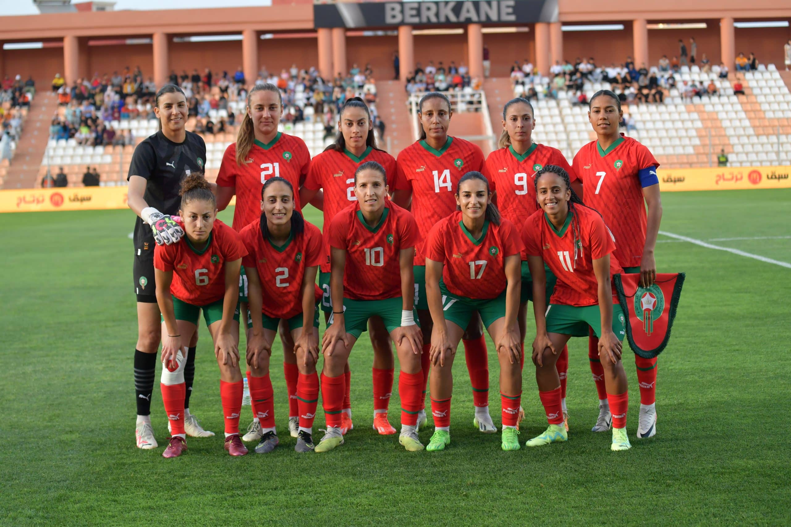 المنتخب الوطني لكرة القدم النسوية يفوز على الكونغو الديموقراطية