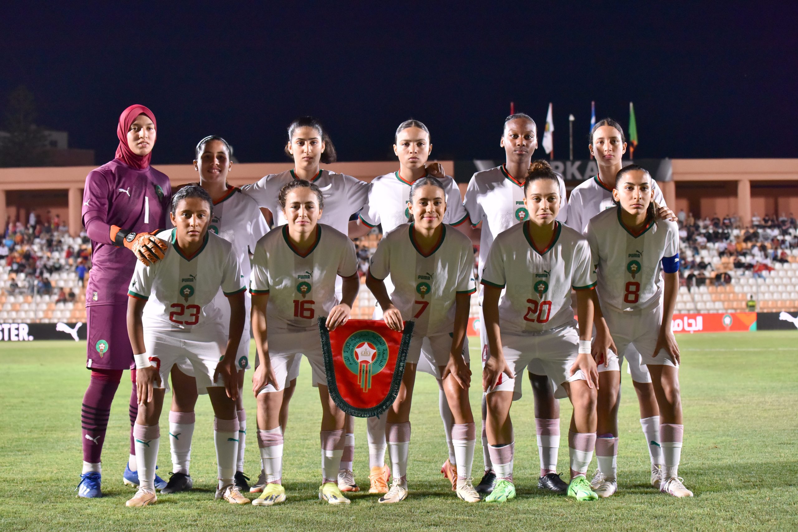 المنتخب الوطني لكرة القدم النسوية لاقل من 17 سنة يتعادل مع زامبيا ويفشل في التأهل لكأس العالم