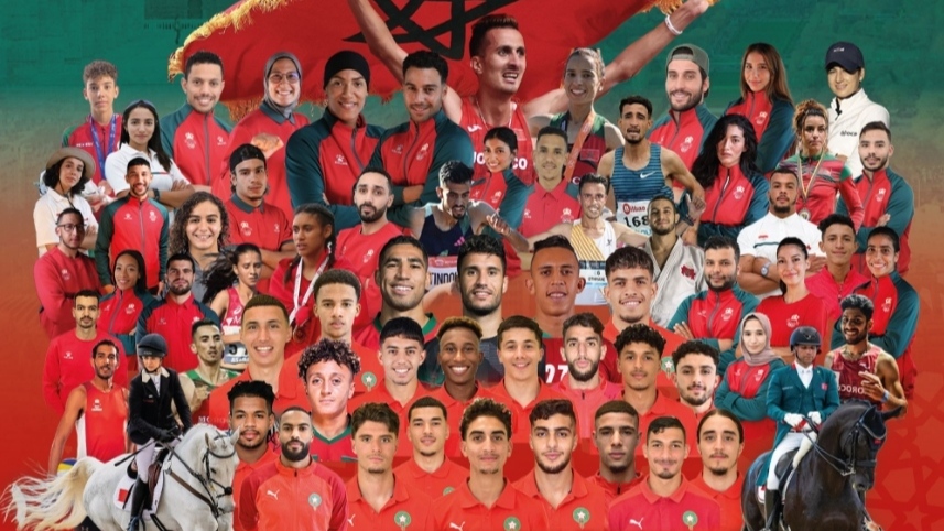 60 رياضيا يمثلون الوفد الرياضي المغربي في الأولمبياد
