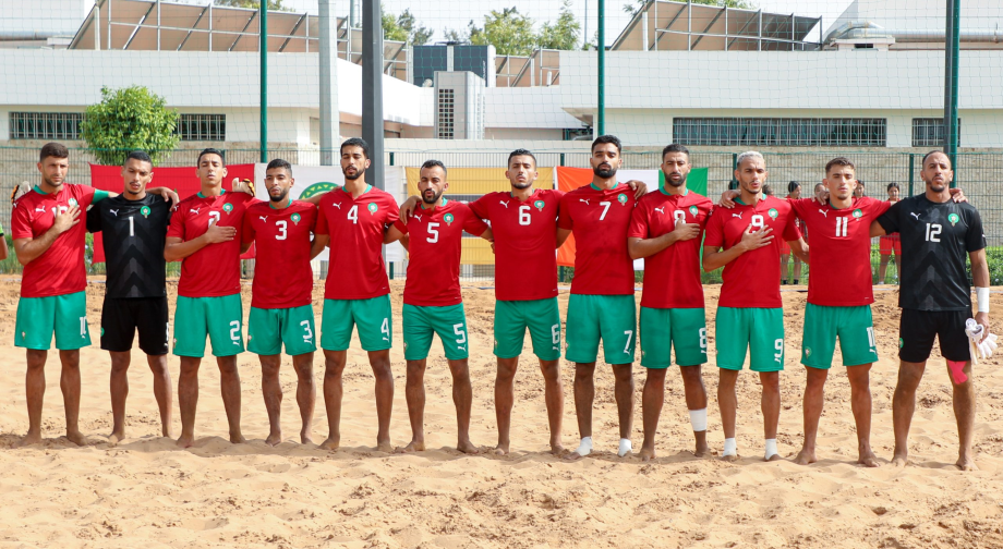 المنتخب المغربي لكرة القدم الشاطئية يفوز وديا على نظيره الإيفواري