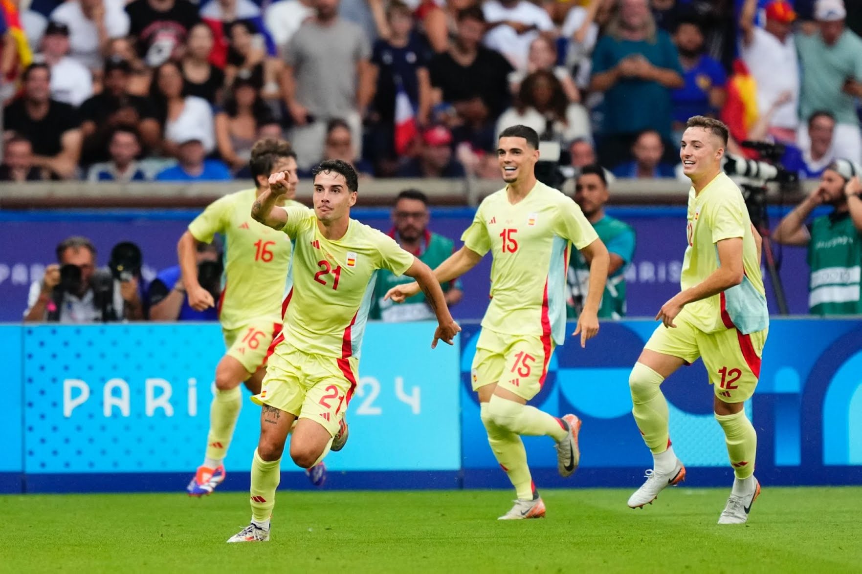 المنتخب الإسباني يتوج بالميدالية الذهبية لأولمبياد باريس