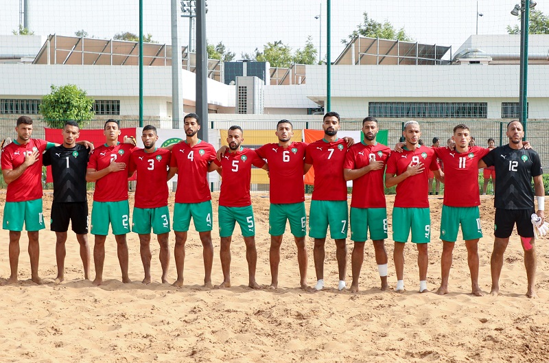 دوري الكرة الشاطئية يجري في مدينة الدار البيضاء