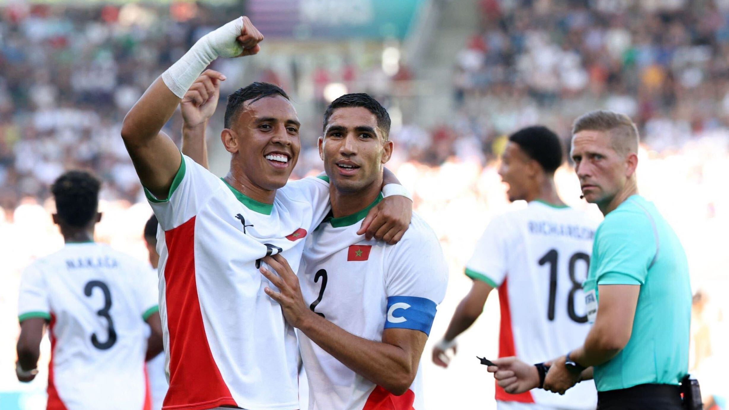 المغرب يحرز الميدالية البرونزية في الأولمبياد عقب اكتساح مصر بسداسية نظيفة