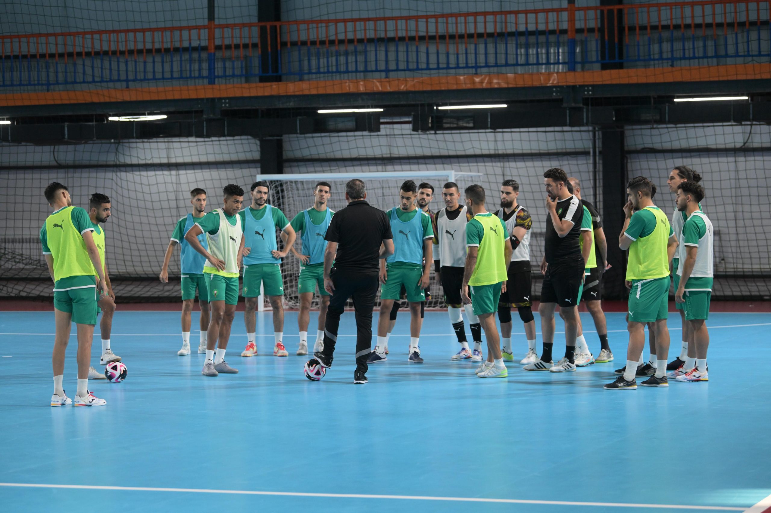 منتخب الفوتسال يحقق فوزا صعبا على أفغانستان