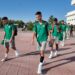 بعثة المنتخب الوطني لكرة القدم داخل القاعة تحل بمدينة بُخارى لمواجهة إيران