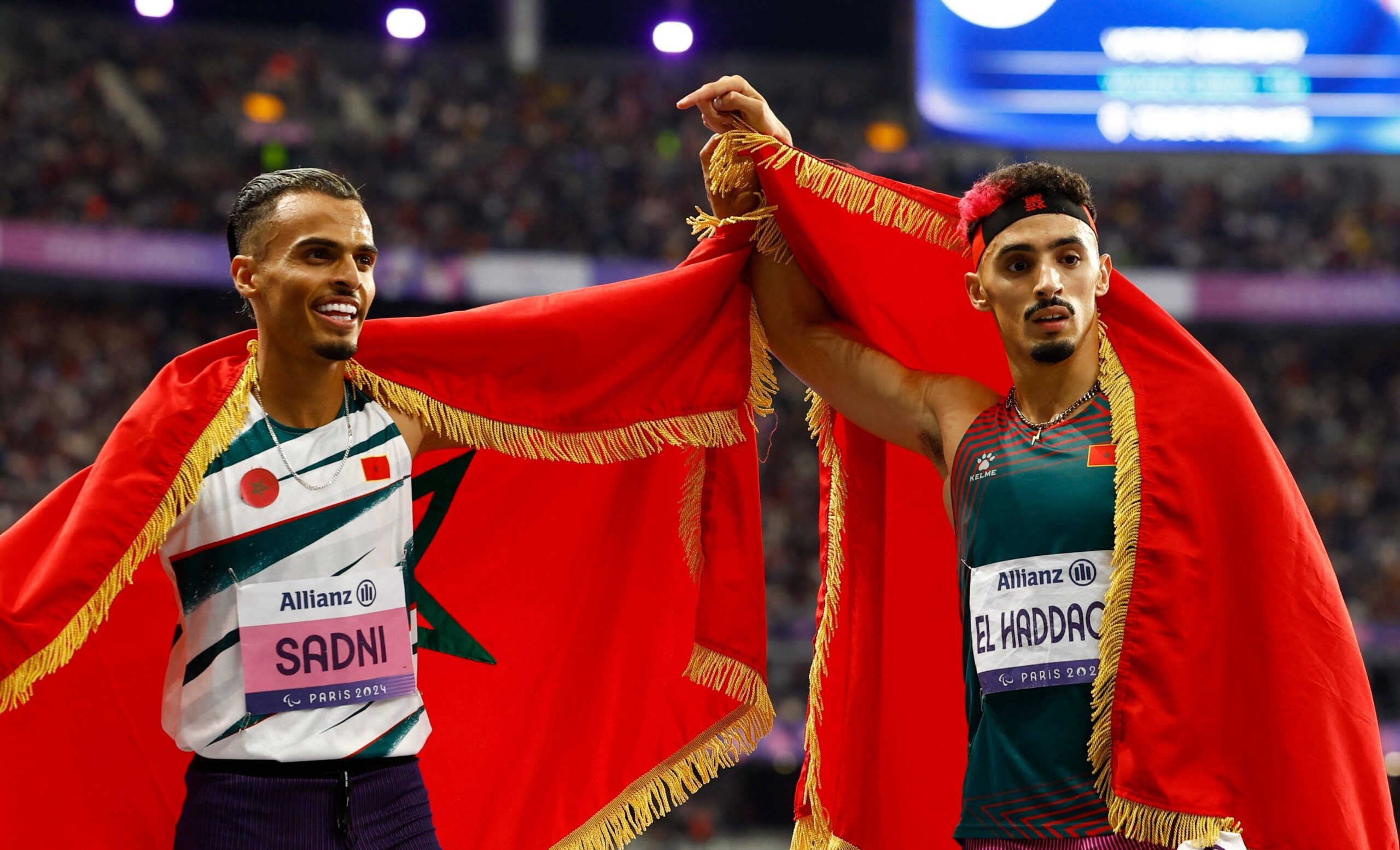 الحداوي والسادني يمنحنان المغرب الميدالية الذهبية والفضية  في سباق 400م