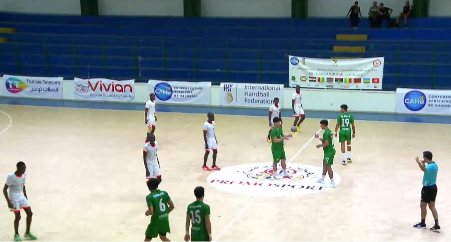 المنتخب المغربي يفوز على نظيره الكيني في بطولة إفريقيا لكرة اليد للفتيان