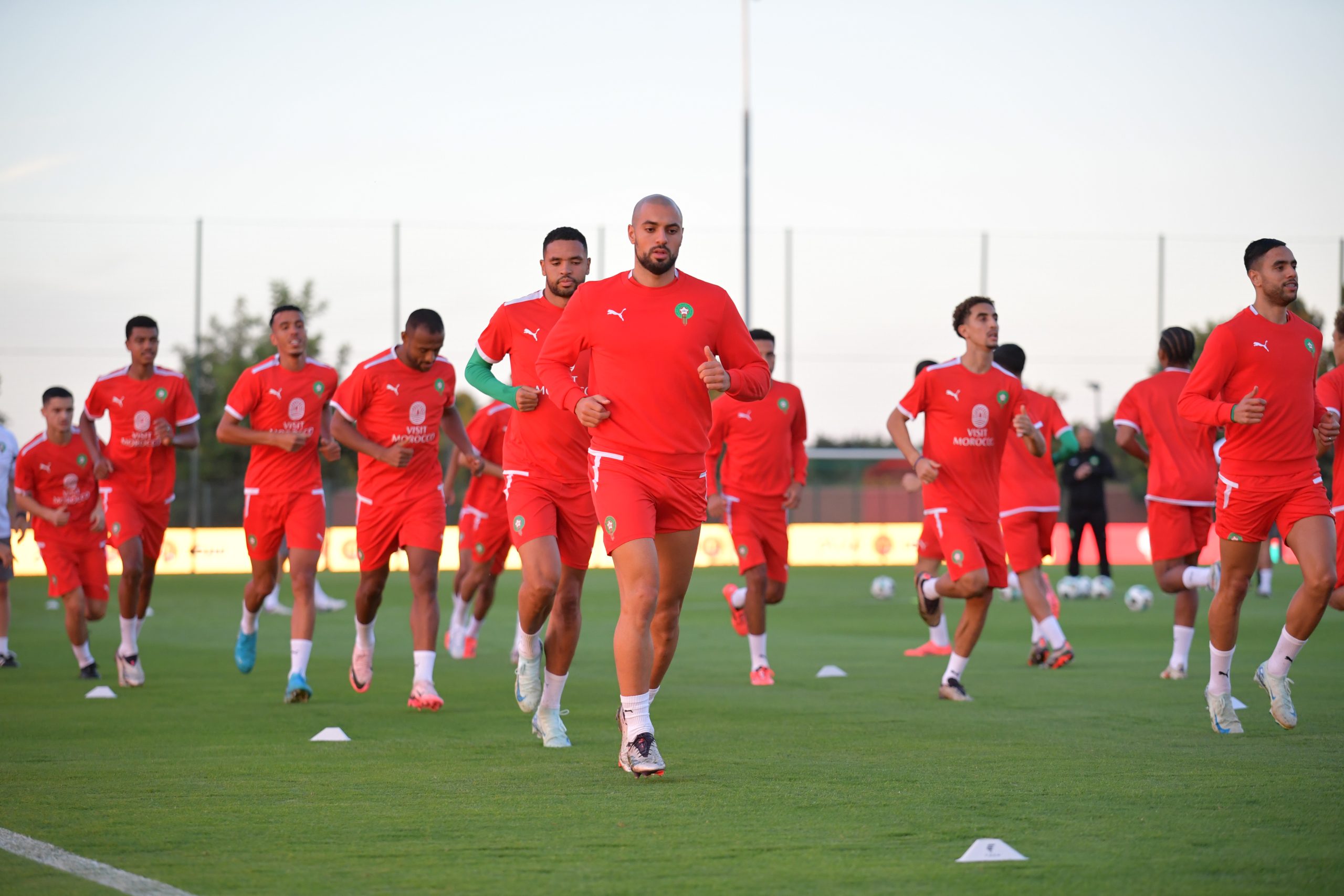 المنتخب الوطني يواصل استعداداته لمباراتي افريقيا الوسطى