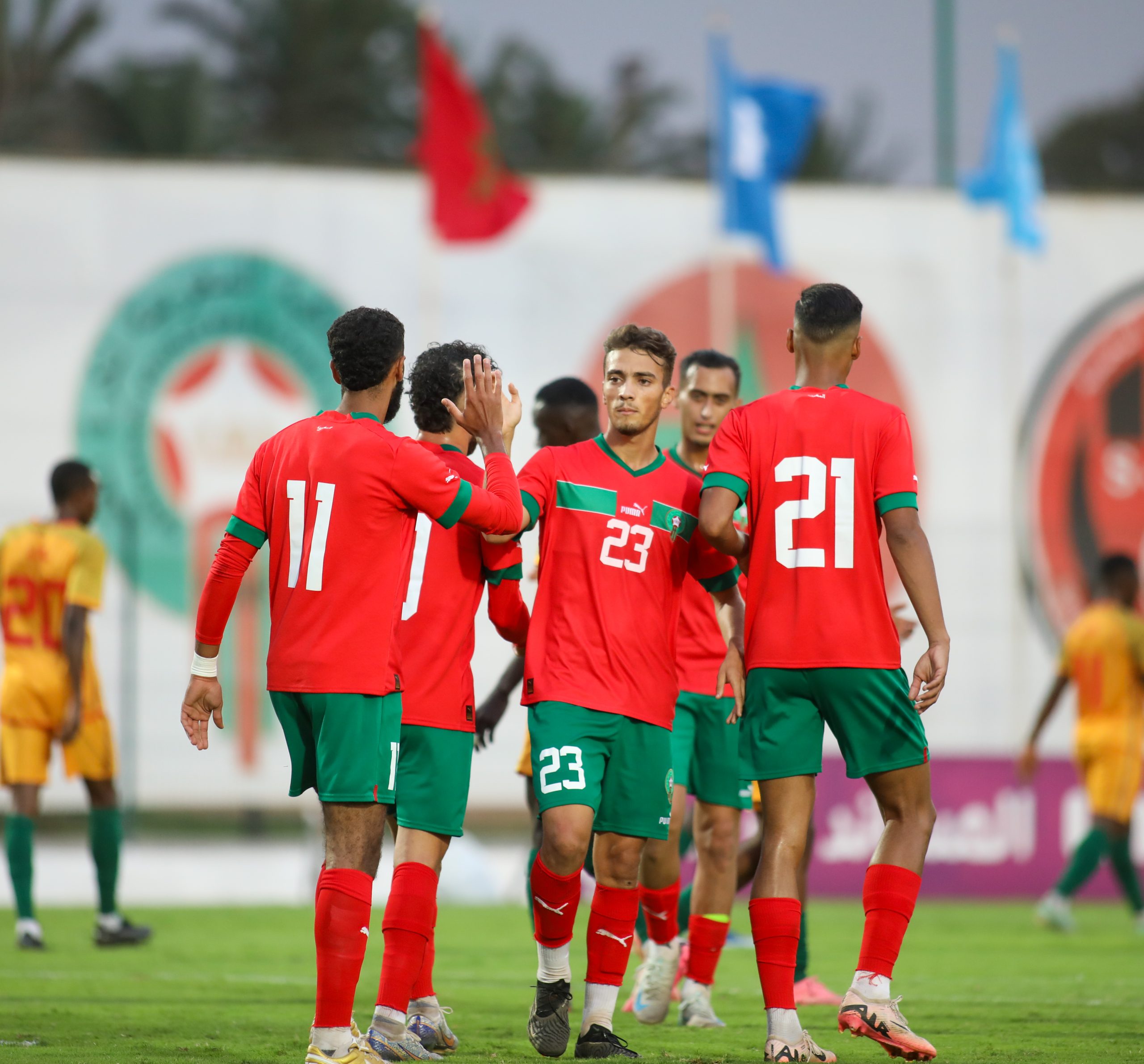 تعادل المنتخب الوطني لمواليد سنة 2000 مع منتخب غينيا في مباراة ودية