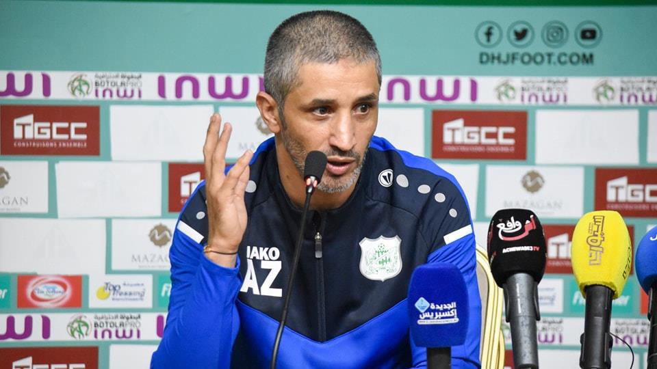 زكريا عبوب مدربا لفريق الدفاع الحسني الجديدي :”سنعمل كل ما في وسعنا لإسعاد الجماهير الجديدية بإعادته للمكانة التي يستحقها”
