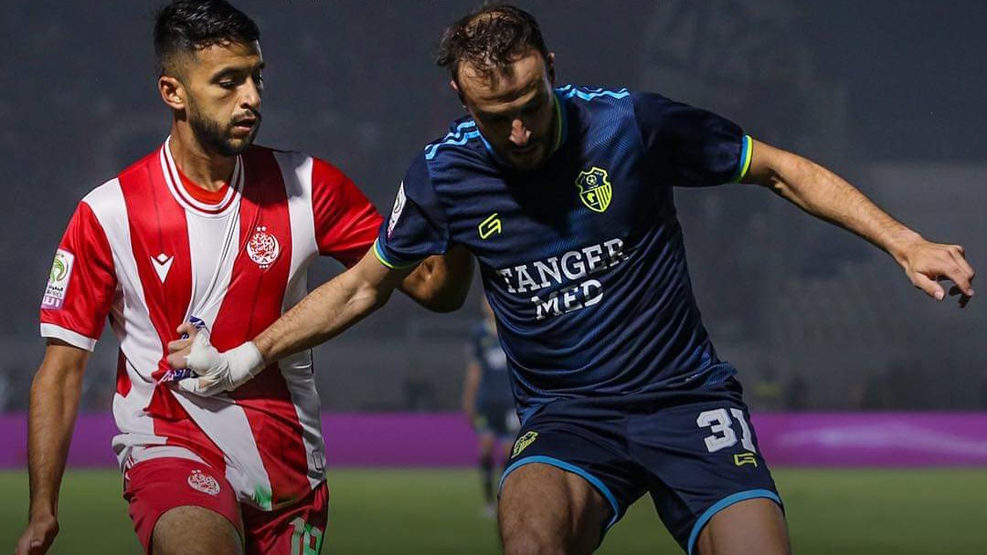 اتحاد طنجة يفرض التعادل على الوداد الرياضي(2-2)