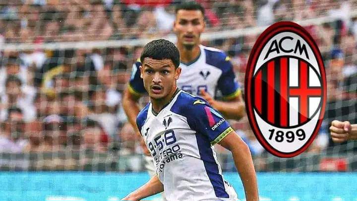 رضا بلحيان على رادار ميلان الإيطالي لتعويض لاعب جزائري