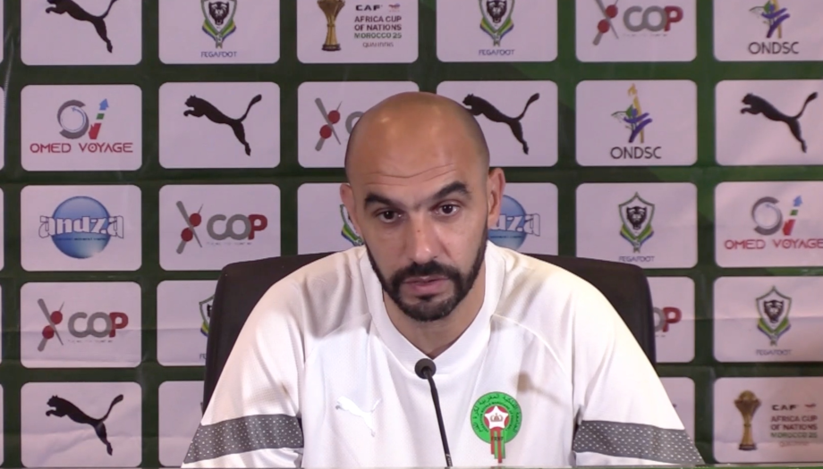 الركراكي:” مواجهة الغابون ستلعب بطريقة مختلفة ولن تكون بطابع ودي”