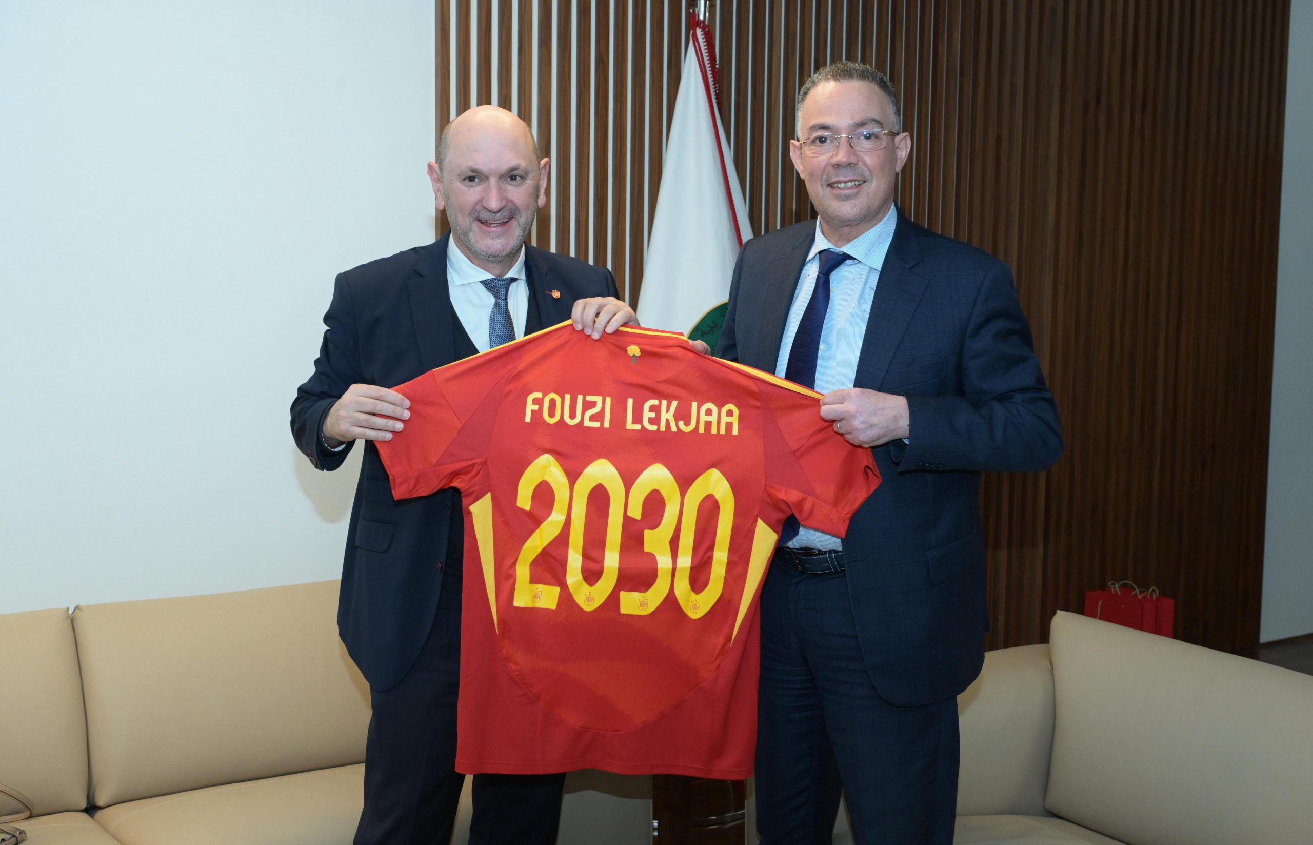فوزي لقجع يؤكد على أهمية التعاون المغربي-الإسباني لتنظيم مشترك ناجح لكأس العالم 2030