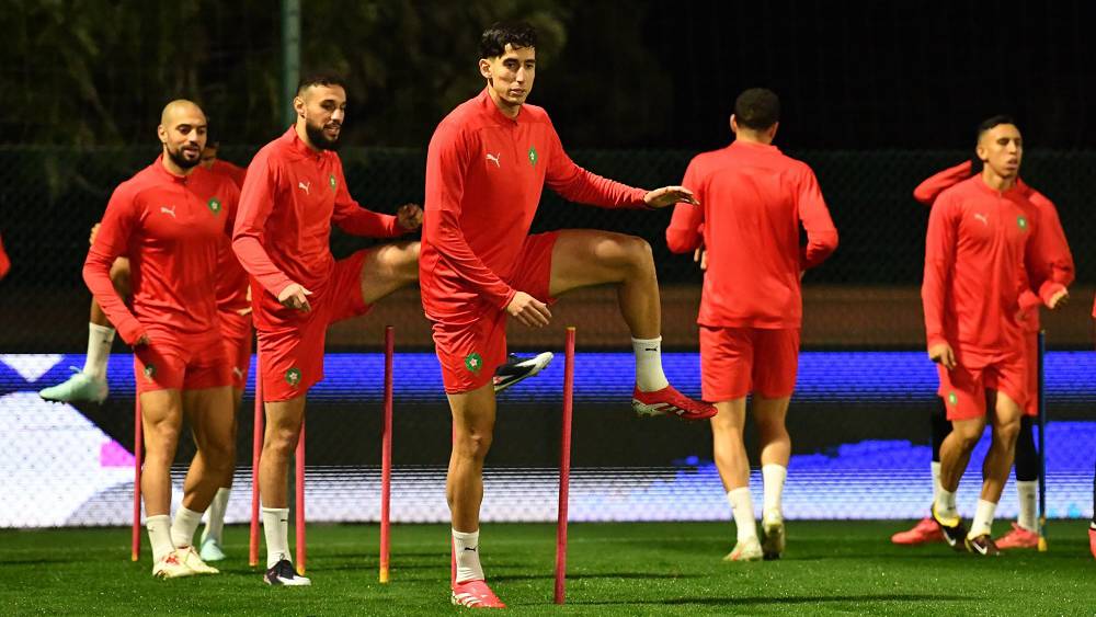 الركراكي يفتح تدريبات المنتخب المغربي للإعلام قبل مواجهة النيجر