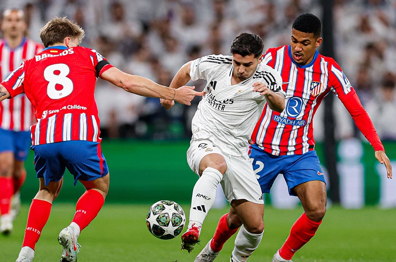 إبراهيم دياز يقود ريال مدريد لحسم موقعة الذهاب أمام أتلتيكو