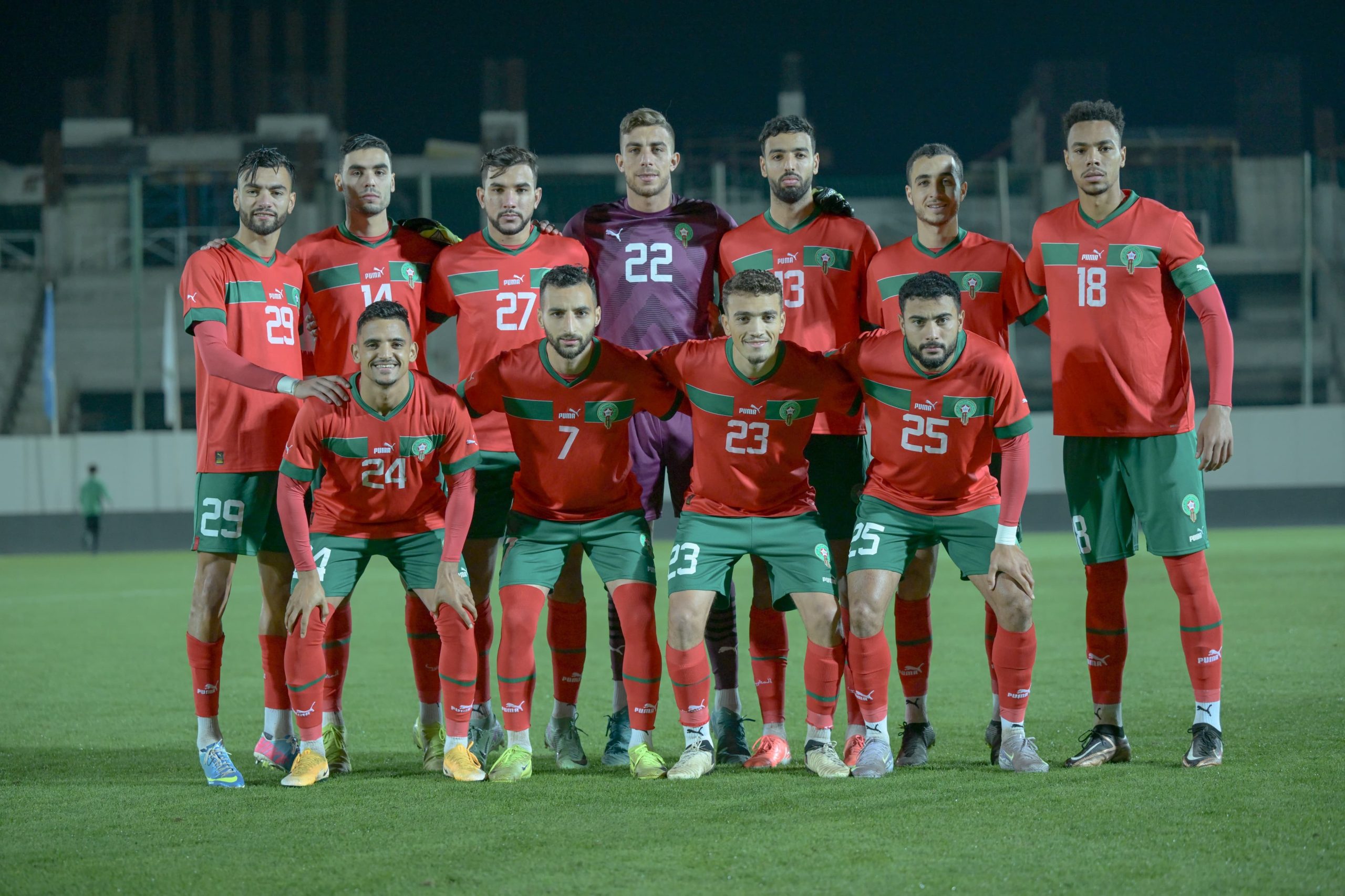 المنتخب الوطني لمواليد سنة 2000 فما فوق يتعادل مع غينيا