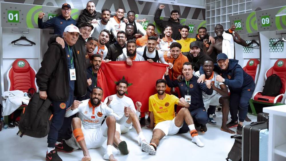 الجامعة الملكية تهنئ نهضة بركان بعد بلوغه نهائي كأس الكونفدرالية