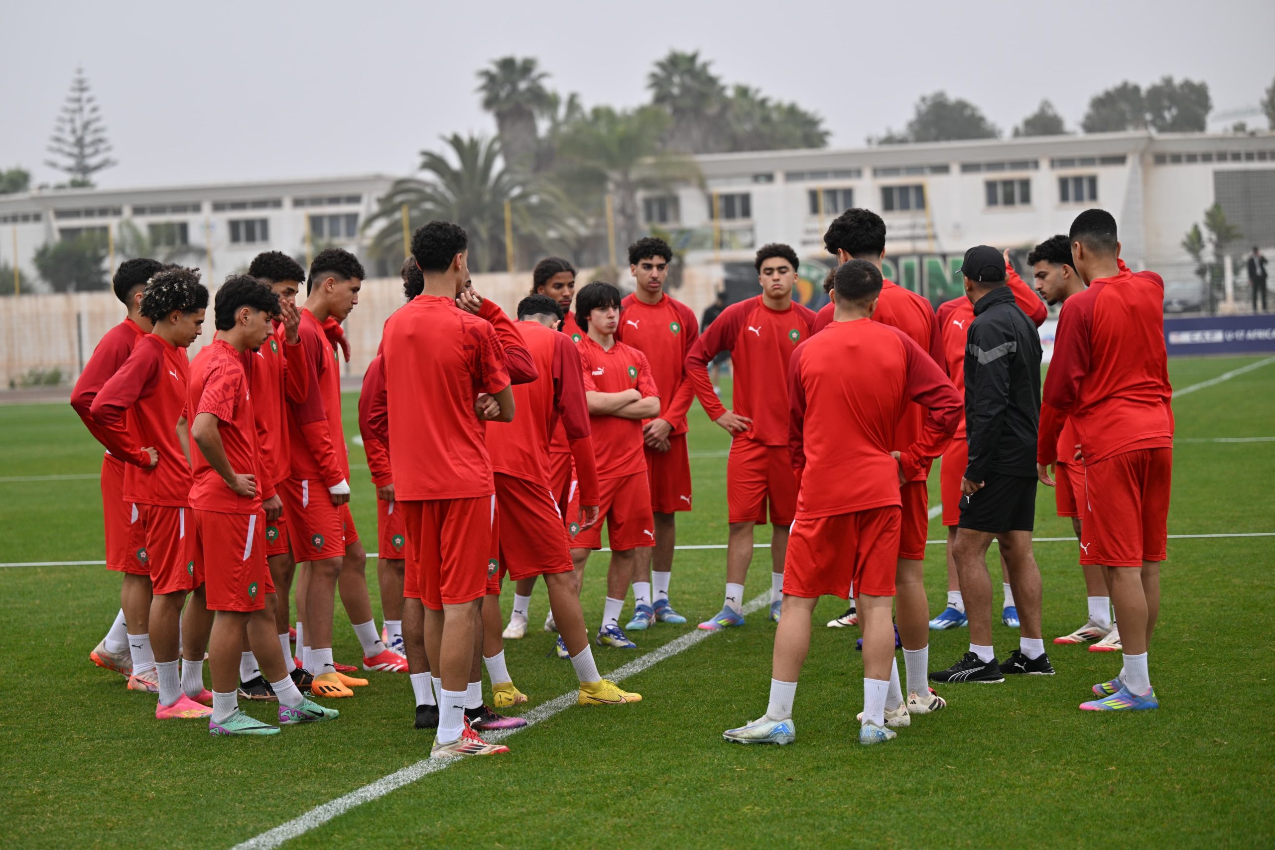 أشبال الأطلس ينهون استعداداتهم لملاقاة جنوب أفريقيا في ربع نهائي كأس أفريقيا للفتيان