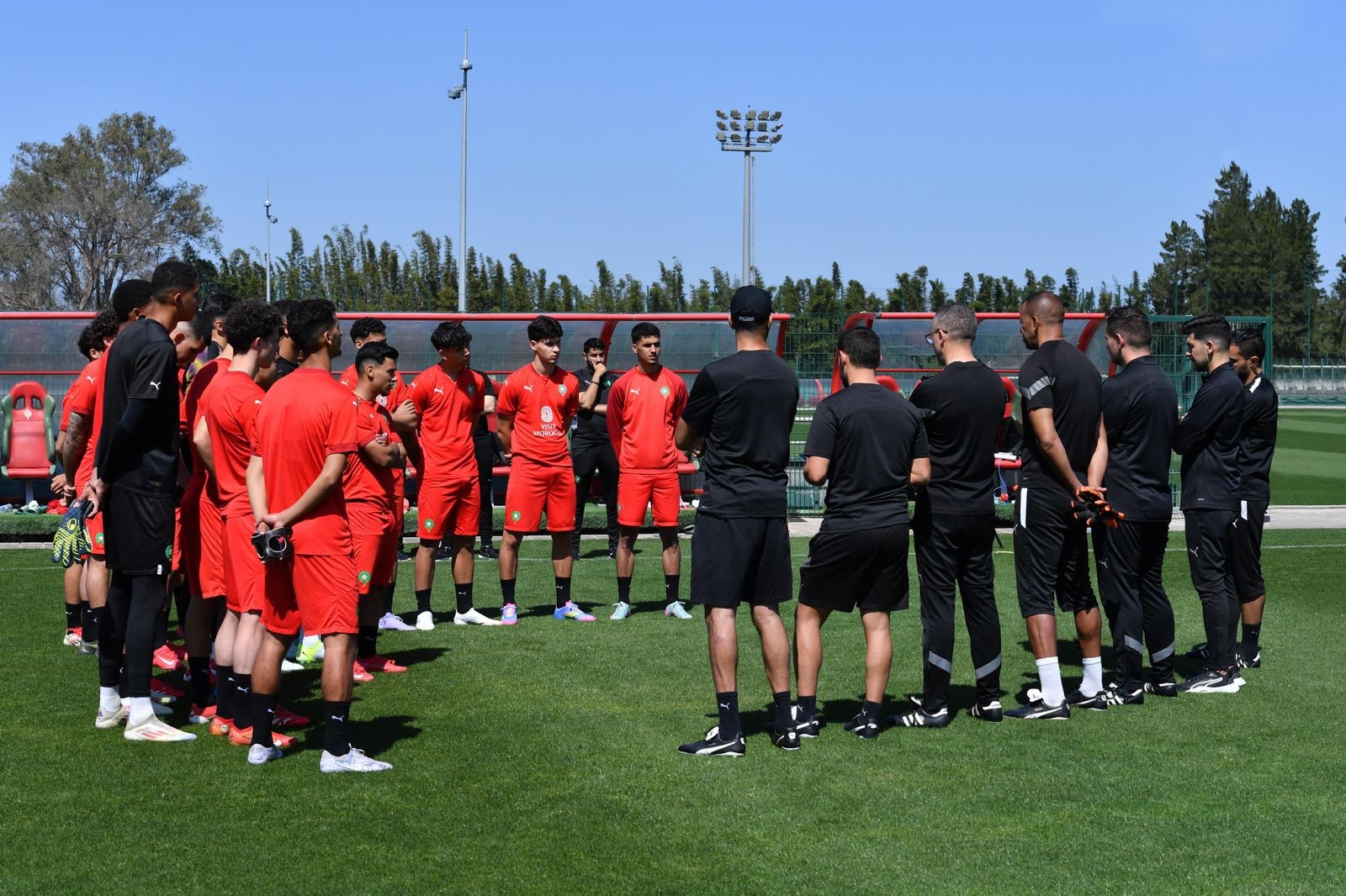 المنتخب الوطني لأقل من 20 سنة يُنهي استعداداته للكان بالمغرب قبل السفر إلى مصر