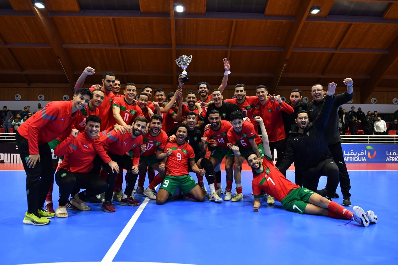 المنتخب الوطني لكرة القدم داخل القاعة يفوز بالدوري الدولي