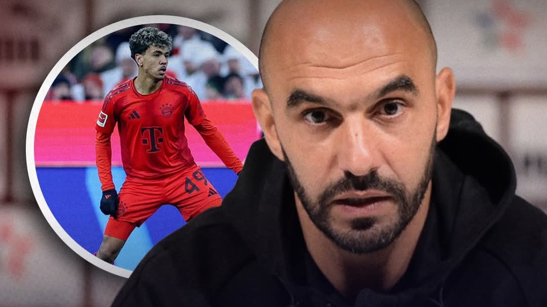 الركراكي: تركت أزنوا ليقاتل على رسميته في بايرن ميونيخ من أجل مصلحة المنتخب