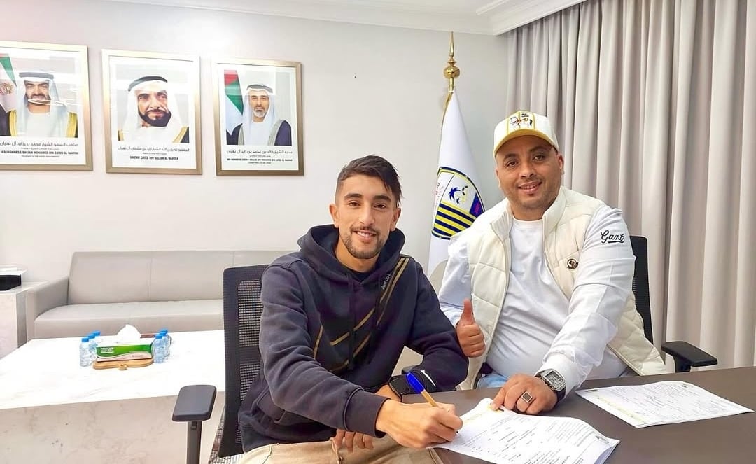 نهضة بركان يقترب من التعاقد مع محمد الخلوي لاعب الظفرة الإماراتي