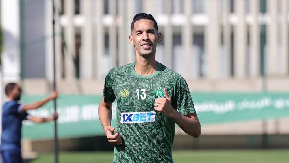 بدر بانون يلتحق بتداريب الرجاء استعدادًا للموسم الجديد