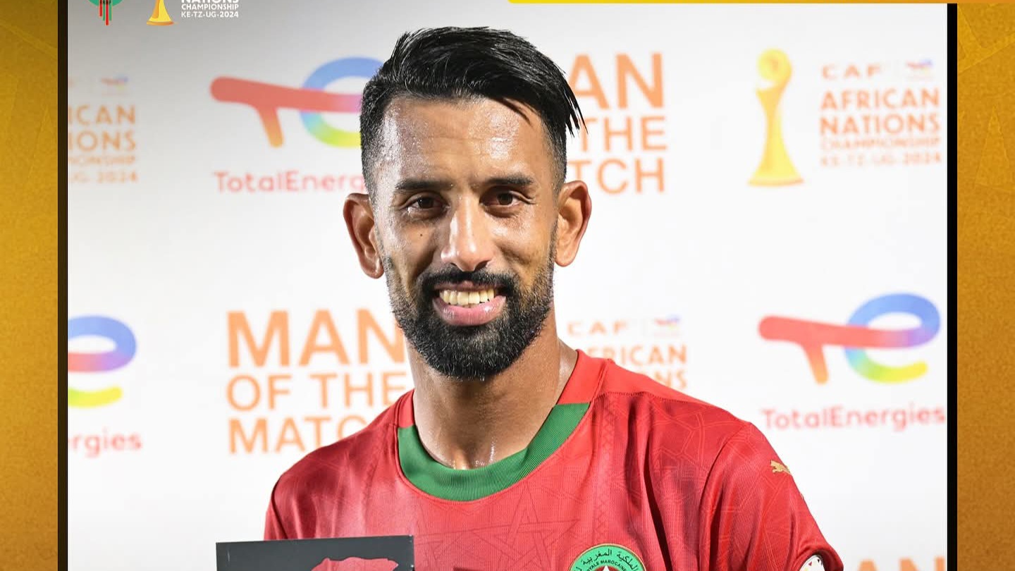 العميد ربيع حريمات يتوّج بجائزة رجل المباراة في افتتاح الشان 2024
