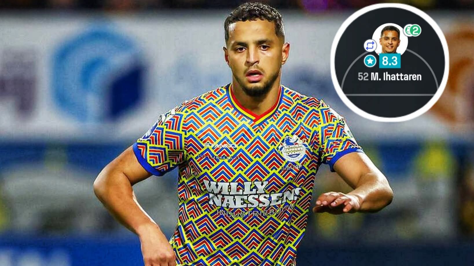 إحتارين يتألق بثنائية ويقود فورتونا سيتارد للفوز في الدوري الهولندي