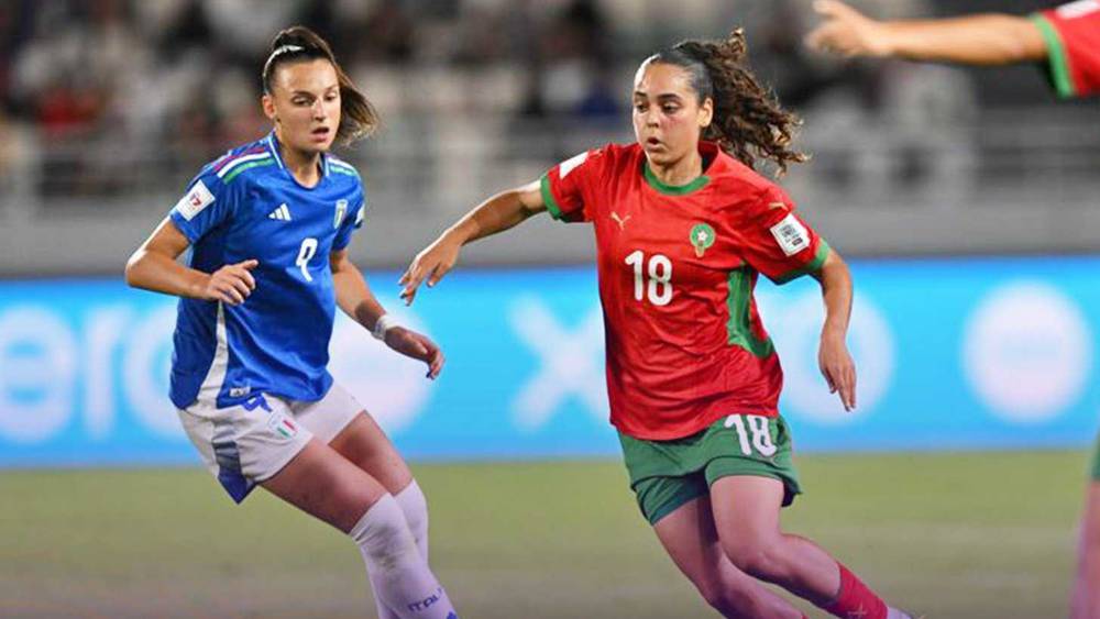 المغرب للسيدات تحت 17 سنة يخسر أمام إيطاليا في كأس العالم للناشئات