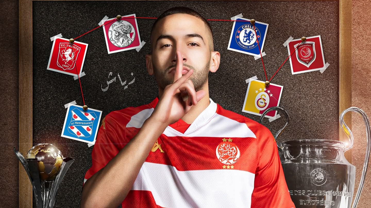 هشام آيت منا: زياش لن يشارك مع الوداد في البطولة قبل يناير 2026