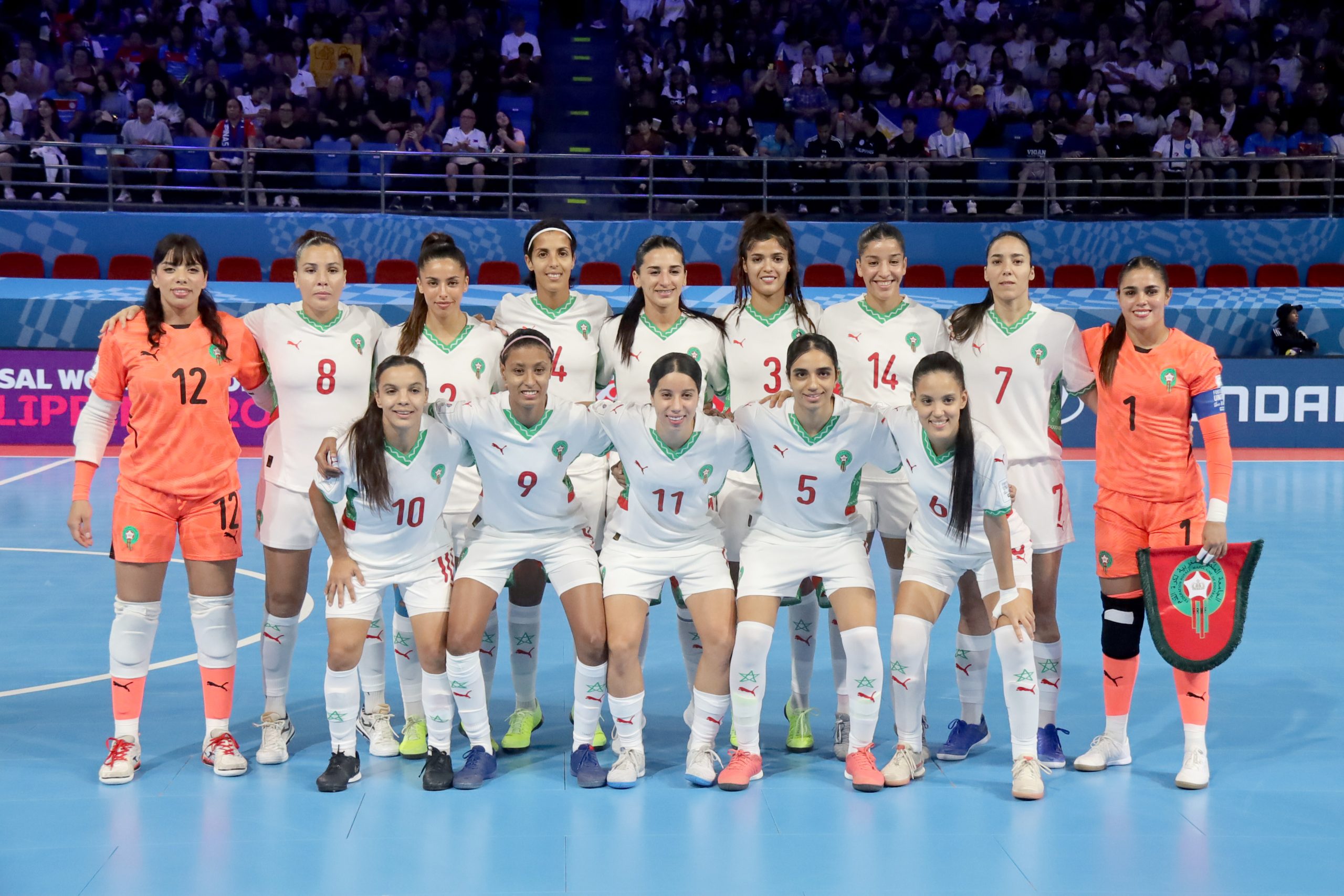 المنتخب الوطني النسوي لكرة القدم داخل القاعة يفوز على الفلبين