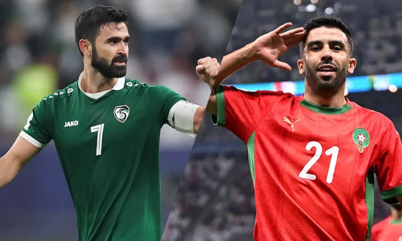 الطاقم التحكيمي لمباراة المغرب وسوريا في ربع نهائي كأس العرب
